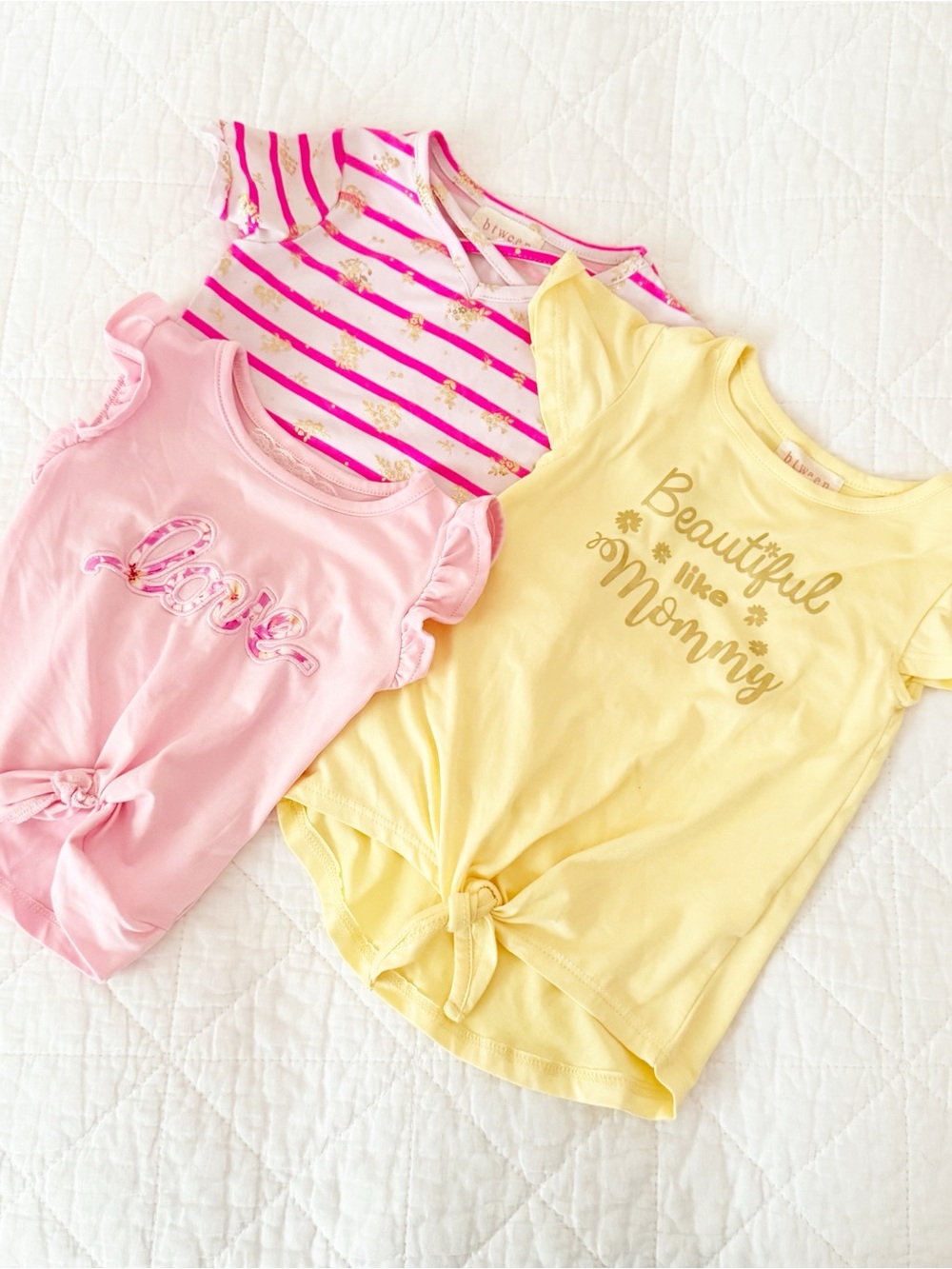 btween 3T Kids Short Sleeve Tops Bundle